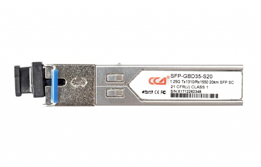 SFP 1.25G Tx1310/Rx1550 20km SC SFP 1.25G Tx1310/Rx1550 20km SC