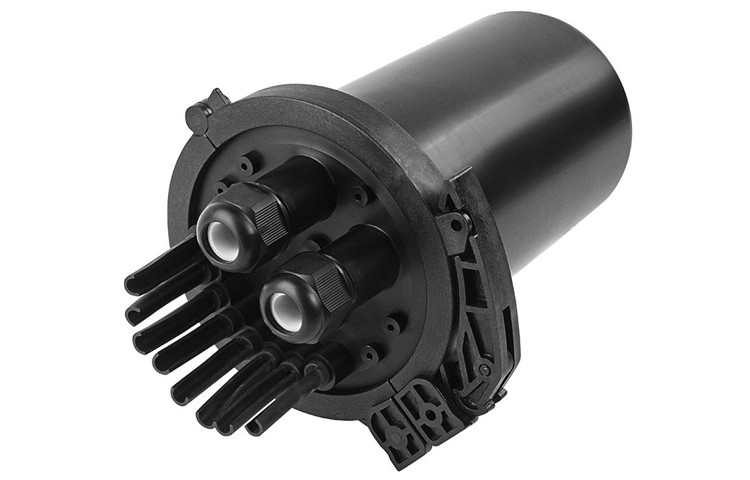 Муфта-кросс МКО-С7/С09 2PLC4 10SC/APC (полная компл.) Муфта-кросс МКО-С7/С09 2PLC4 10SC/APC (полная компл.)