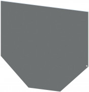 Заглушка стальная DN100 H55 Steelot ZB1055